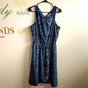 Athleta pattern dress size Small EUC 1x worn